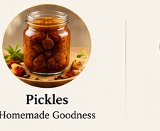 Homemade pickles