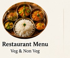 Restaurant menu